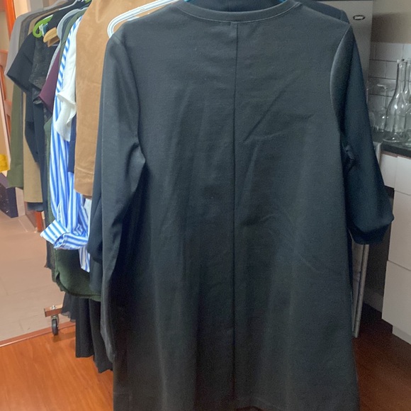 BCBG black long sleeve dress - Picture 2 of 3